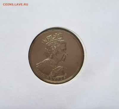 Крона Шайба Великобритания 5 фунтов 2002 Золотой юбилей КПД - IMG_3500.JPG