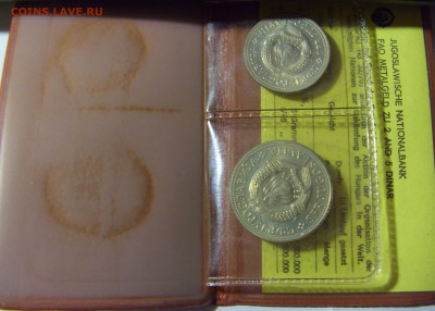 2 и 5 динар 1970 ФАО в буклете Югославия №1 15.01.22 22:00 М - CIMG0353.JPG