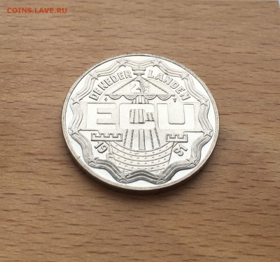 Нидерланды 2,5 ЭКЮ 1991 Эразм Роттердамский - IMG_3970.JPG