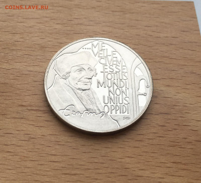 Нидерланды 2,5 ЭКЮ 1991 Эразм Роттердамский - IMG_3964.JPG