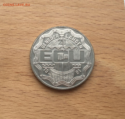 Нидерланды 2,5 ЭКЮ 1991 Эразм Роттердамский - IMG_3969.JPG