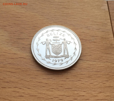 Белиз 50 центов 1979 Птицы Фауна Proof Пруф - IMG_3744.JPG