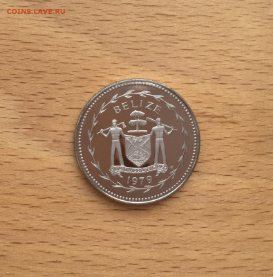 Белиз 50 центов 1979 Птицы Фауна Proof Пруф - IMG_3739.JPG