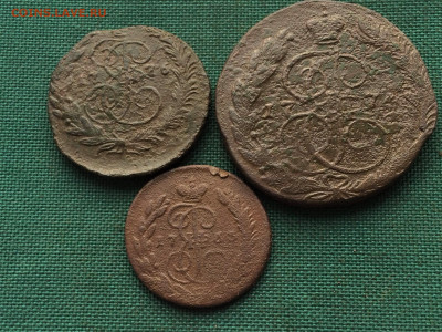 1,2,5 копеек Екатерины2 (ш36) 16.01 - qn_vvKex9fU
