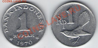 >Птица< Индонезия 1 рупия 1970 до 12.11.11 22:00 - Индонез_1_70