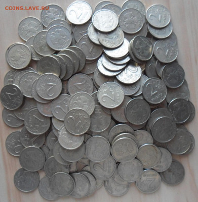 Большой лот 2руб. 1999г. спмд. 180 штук. - 77