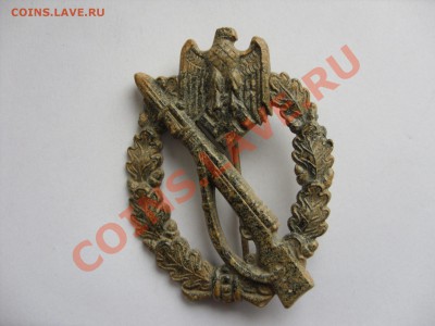Штурмовой знак для пехотных частей. 100% оригинал. - Пехотник 2-1