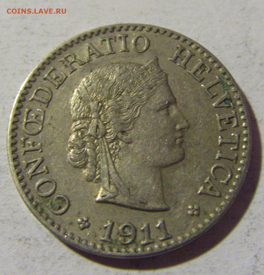 10 раппен 1911 Швейцария №1 22.01.2022 22:00 МСК - CIMG0570.JPG