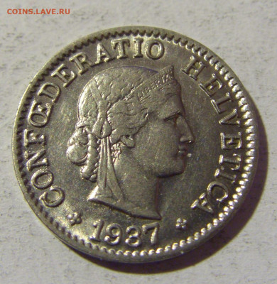 5 раппен 1937 Швейцария №1 22.01.2022 22:00 МСК - CIMG0726.JPG
