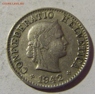 5 раппен 1942 Швейцария №1 22.01.2022 22:00 МСК - CIMG0738.JPG
