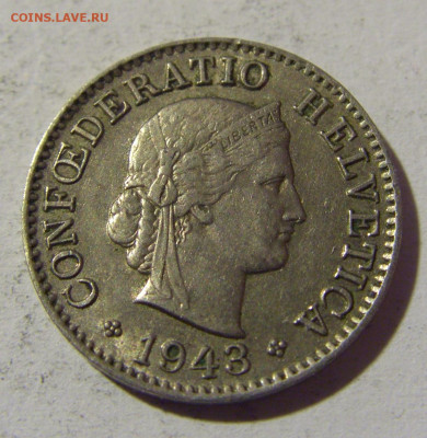 5 раппен 1943 Швейцария №1 22.01.2022 22:00 МСК - CIMG0741.JPG