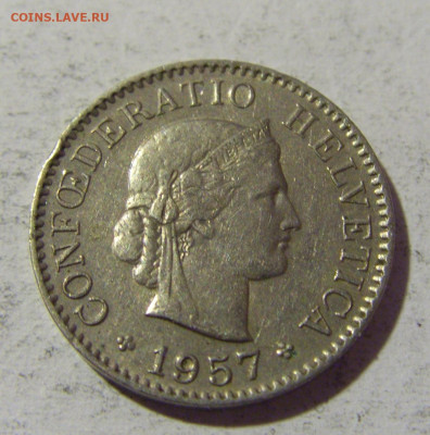 5 раппен 1957 Швейцария №1 22.01.2022 22:00 МСК - CIMG0770.JPG