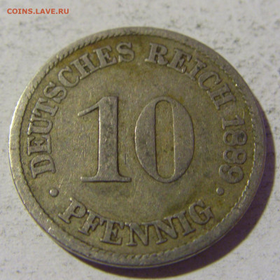 10 пфеннигов 1889 J Германия №1 22.01.2022 22:00 МСК - CIMG1096.JPG