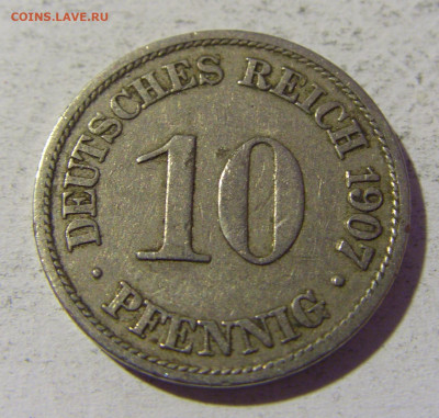 10 пфеннигов 1907 А Германия №1 22.01.2022 22:00 МСК - CIMG1116.JPG