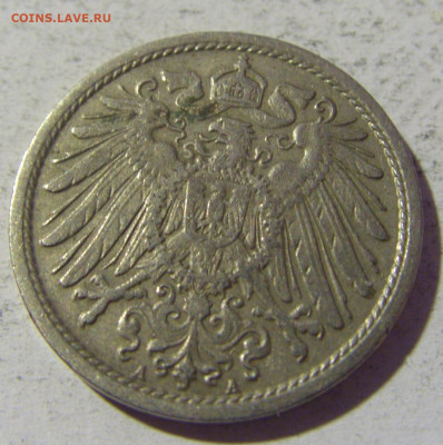 10 пфеннигов 1911 А Германия №2 22.01.2022 22:00 МСК - CIMG1130.JPG