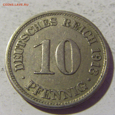 10 пфеннигов 1913 F Германия №1 22.01.2022 22:00 МСК - CIMG1144.JPG
