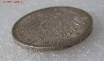 Королевство Бавария. Луитпольд. 5 МАРОК 1911 года. - 5Мар1911 (6).JPG