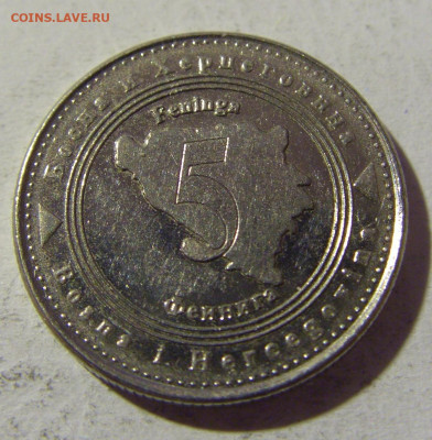 5 фенигов 2005 Босния и Герцеговина №2 22.01.2022 22:00 МСК - CIMG1340.JPG