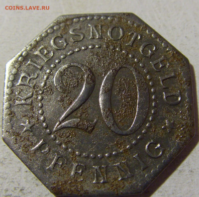 Нотгельд 20 пф Шварцбург №1 22.01.2022 22:00 МСК - CIMG1488.JPG