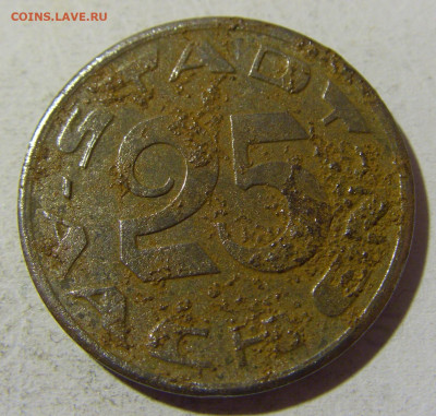 Нотгельд 25 пф 1920 Аахен №2 22.01.2022 22:00 МСК - CIMG1504.JPG