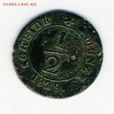 2 гроша 1829 биллон . Германия? - File1571
