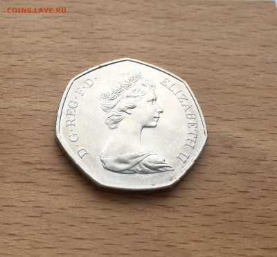 Великобритания 50 пенсов 1973 Вступление ЕЭС - IMG_4314.JPG