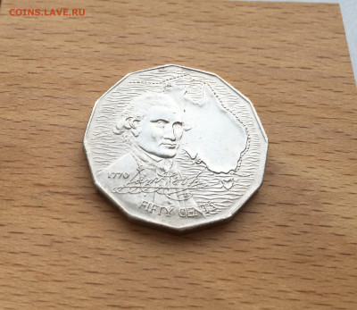 Австралия 50 центов 1970 200 лет путешествию капитана Кука - IMG_4146.JPG