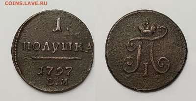 1 полушка 1797ем  до 22.01.2021 - П-1797