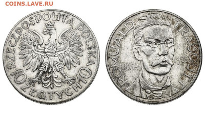 10 zlotyh 1863 1933 Romualt Traugutt - f9c5f988-daf8-11e9-80c5-a4bf0156859b