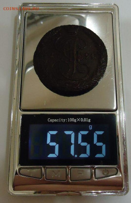 5 копеек 1790 год ЕМ Тяжеловес до 23.01.2022 до 22-00 МСК - 1