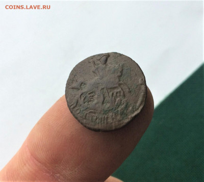 Полушка Екатерины2 1767ЕМ (Т39) 26.01 - 3