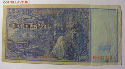 100 марок 1910 Германия (723) 28.01.2022 22:00 МСК - CIMG2256.JPG