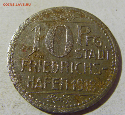 Нотгельд 10 пф 1918 Фридрихсхафен №2 29.01.22 22:00 М - CIMG1608.JPG