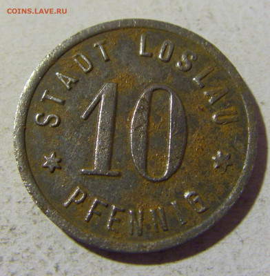 Нотгельд 10 пф 1918 Лослау №1 29.01.22 22:00 М - CIMG1614.JPG