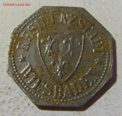 Нотгельд 10 пф 1917 Вайсбаден №1 29.01.22 22:00 М - CIMG1618.JPG