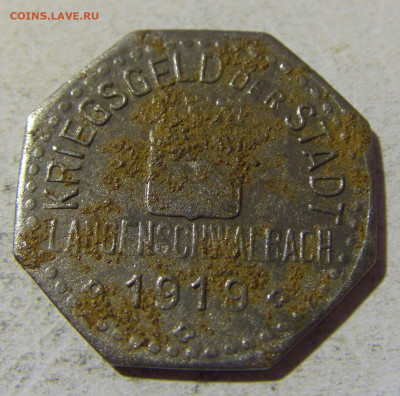 Нотгельд 10 пф 1919 Лангеншвальбах №1 29.01.22 22:00 М - CIMG1622.JPG