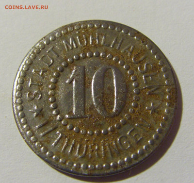Нотгельд 10 пф 1917 Мюльхаузен №1 29.01.22 22:00 М - CIMG1716.JPG