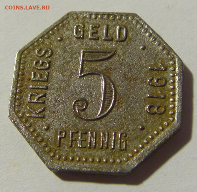 Нотгельд 5 пф 1918 Менген №2 29.01.22 22:00 М - CIMG1744.JPG