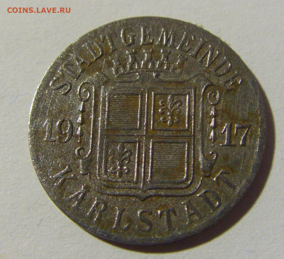 Нотгельд 5 пф 1917 Карлштадт №1 29.01.22 22:00 М - CIMG1750.JPG