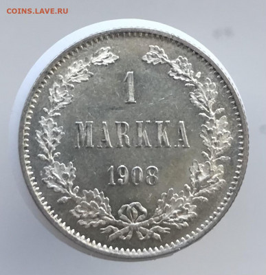 1 марка 1908г , UNC, R Биткин : До 28.1.2022 22.00 по МСК - A2DFA952-2BE4-4335-A576-6A7EEC556635