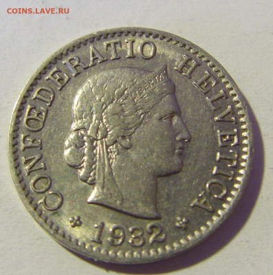 5 раппен 1932 Швейцария №2 29.01.22 22:00 М - CIMG1858.JPG