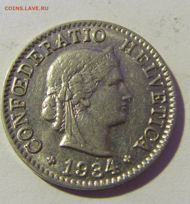5 раппен 1934 Швейцария №1 29.01.22 22:00 М - CIMG1866.JPG