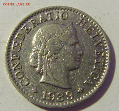 5 раппен 1939 Швейцария №1 29.01.22 22:00 М - CIMG1878.JPG