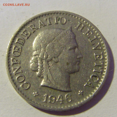 5 раппен 1946 Швейцария №2 29.01.22 22:00 М - CIMG1894.JPG