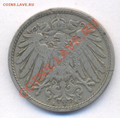 Германия 10 пфеннингов 1900 г.До 11.11.11 г. 21-00 МСК. - Германия 10.1