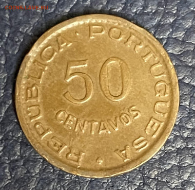 Португальская Ангола 50 сентаво 1961 - 3F864F1B-D2BC-49BF-9581-3826E784E086