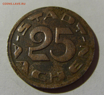 Нотгельд 25 пф 1920 Аахен №3 29.01.2022 22:00 МСК - CIMG2441.JPG