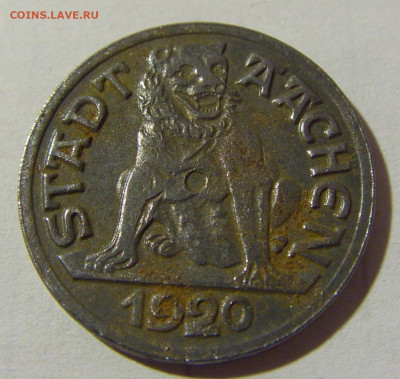 Нотгельд 10 пф 1920 Аахен №3 29.01.2022 22:00 МСК - CIMG2540.JPG