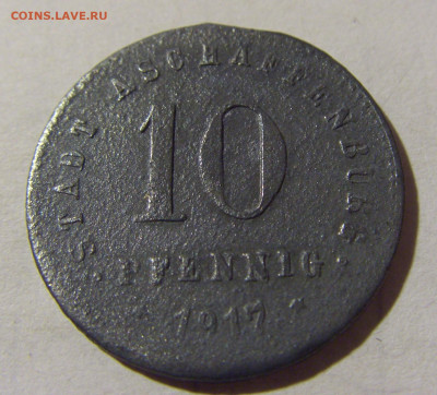 Нотгельд 10 пф 1917 Ашшаффенбург №3 29.01.2022 22:00 МСК - CIMG2610.JPG
