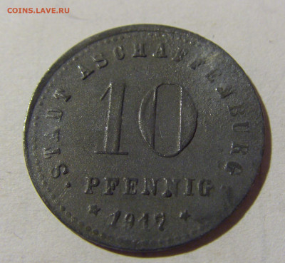 Нотгельд 10 пф 1917 Ашшаффенбург №4 29.01.2022 22:00 МСК - CIMG2614.JPG